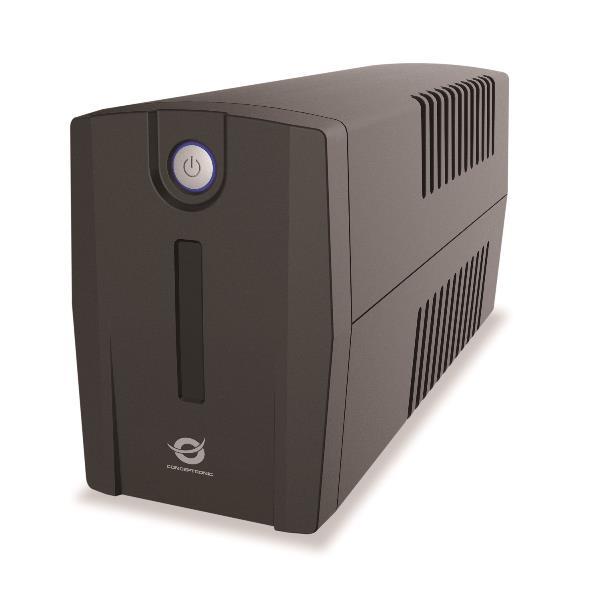 Conceptronic UPS 650VA 360W, Schuko x 2, USB, RJ45 InOut, AVR