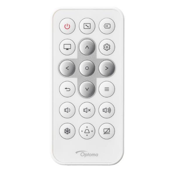 OPTOMA ZW350ST VIDEOPROIETTORE LASER WXGA DLP DURA CORE 3600 LUMEN POSIZIONE VERTICALE E 360° CONTRASTO 300.000 2xHDMI 1xUSB-A 1xAUDIO 3.5MM 1xRS232 1xRJ45 IPX6 ALTOPARLANTE BIANCO
