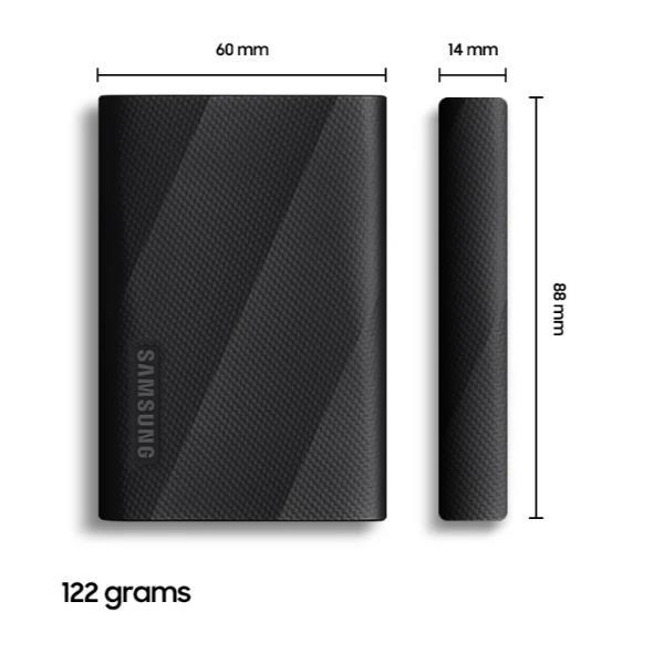 Samsung T9 MU-PG1T0B - SSD - crittografato - …