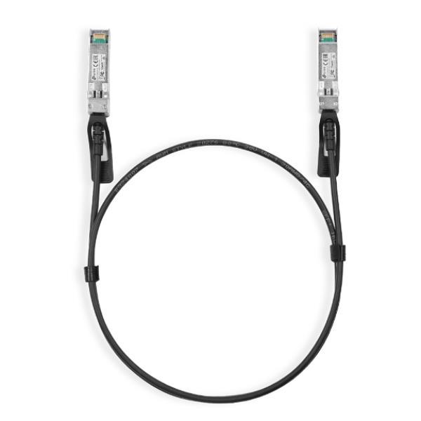 TP-Link TL-SM5220-1M V1 - Cavo applicazione diretta 10GBase - SFP+ (M) a SFP+ (M) - 1 m - biassiale - passivo