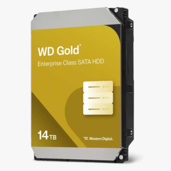 WD Gold WD142KRYZ - HDD - Enterprise - 14 TB - interno - 3.5" - SATA 6Gb/s - 7200 rpm - buffer: 512 MB