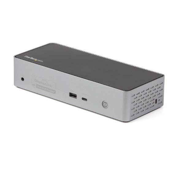 StarTech.com USB-C Dock, 4K 60Hz Quad Monitor DisplayPort & HDMI, Universal USB C Docking Station with 100W Power Delivery Charging, USB Hub w/ 1x USB Type-C & 3x USB-A, Ethernet, Audio - Thunderbolt 3 Compatible (DK31C4DPPDUE) - Docking station - USB-C 3