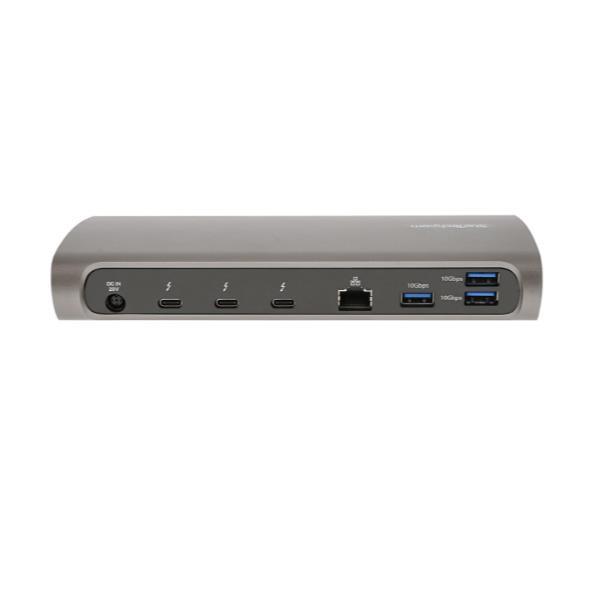 StarTech.com Thunderbolt 4 Dock, 96W Power Delivery, Single 8K/Dual Monitor 4K 60Hz, 3xTB4/USB4 ports, 4xUSB-A, SD, GbE, Thunderbolt 4 Docking Station for Windows or TB3 MacBook, 0.8m - Docking station - Thunderbolt 4 - 3 x Thunderbolt - GigE