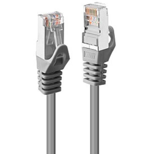 Lindy - Cavo patch - RJ-45 (M) a RJ-45 (M) - 3 m - STP - CAT 6 - antiaggrovigliamento - grigio