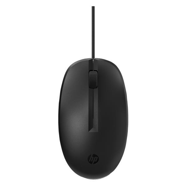 HP 128 - Mouse - laser - cablato - nero - per HP 34; Elite Mobile Thin Client mt645 G7; Laptop 15; Pro Mobile Thin Client mt440 G3
