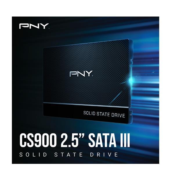 PNY CS900 - SSD - 500 GB - interno - 2.5" - SATA 6Gb/s