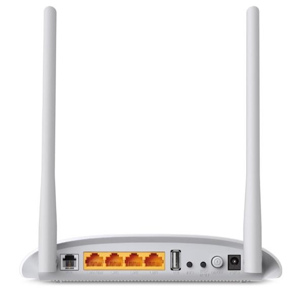 TP-Link TD-W9970 - Router wireless - modem DSL - switch a 4 porte - 802.11b/g/n - 2,4 GHz