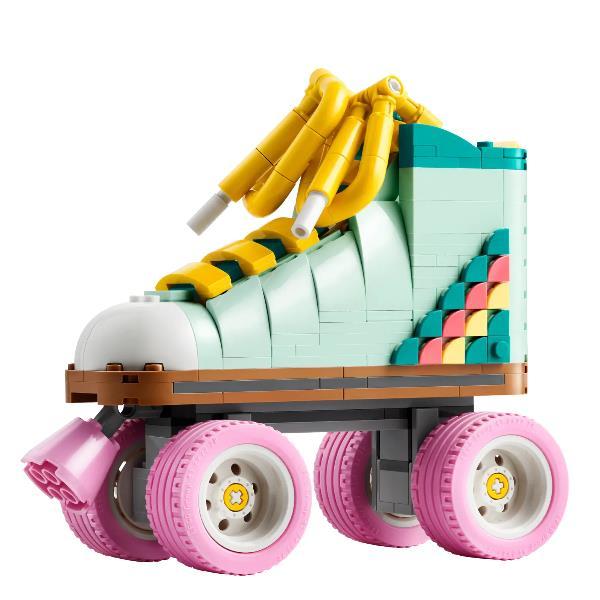 LEGO CREATOR 3 IN 1 PATTINI A ROTELLE RETRÒ TRASFORMABILE IN MINI SKATEBOARD O RADIO