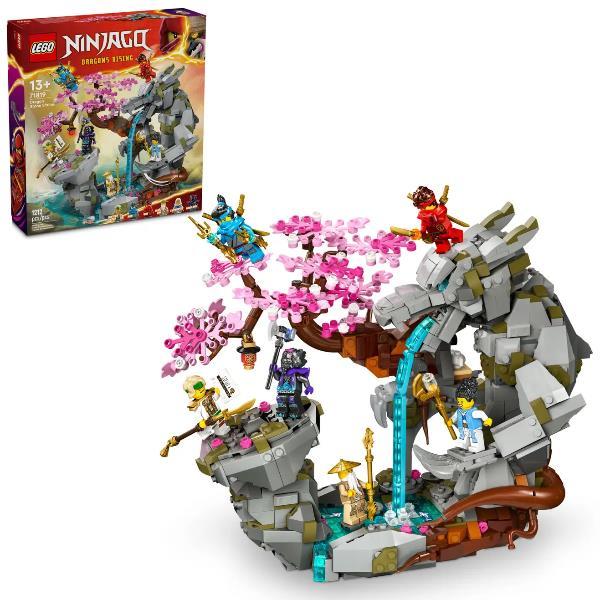 LEGO NINJAGO SANTUARIO DELLA PIETRA DEL DRAGO SET DA COSTRUIRE CON 6 MINIFIGURE