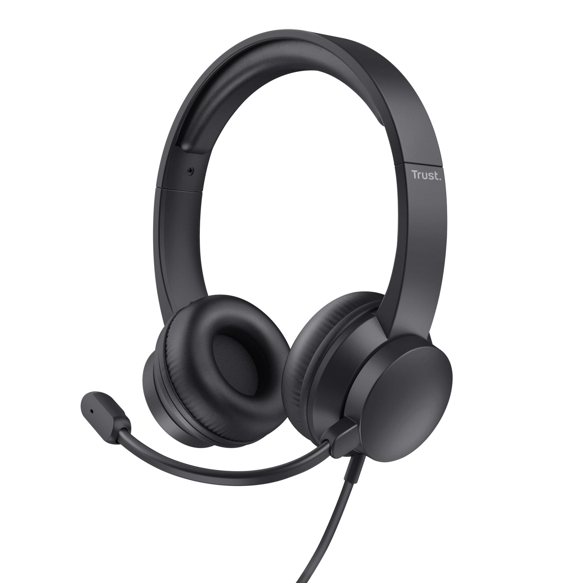 Trust Ayda - Cuffie con microfono - over ear - cablato - USB