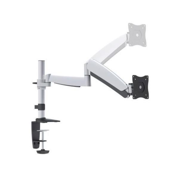 SOPAR Flexo DeskPro 27-1010 - Kit montaggio (montaggio su scrivania) - per Monitor - Alluminio - nero, argento - dimensione schermo: 13"-27" - desktop