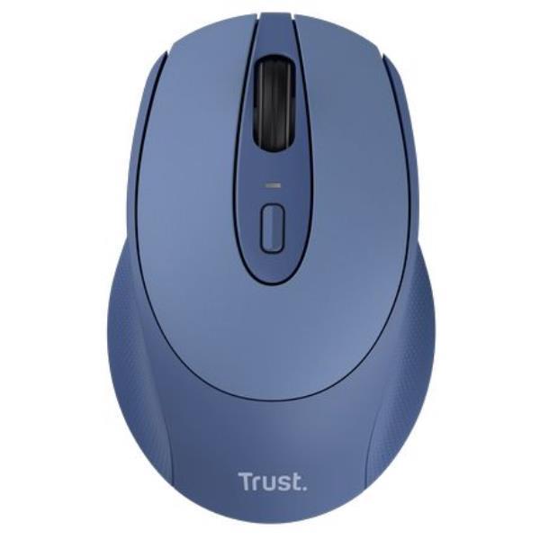 TRUST ZAYA MOUSE AMBIDESTRO RF WIRELESS OTTICO 1600 DPI BLU