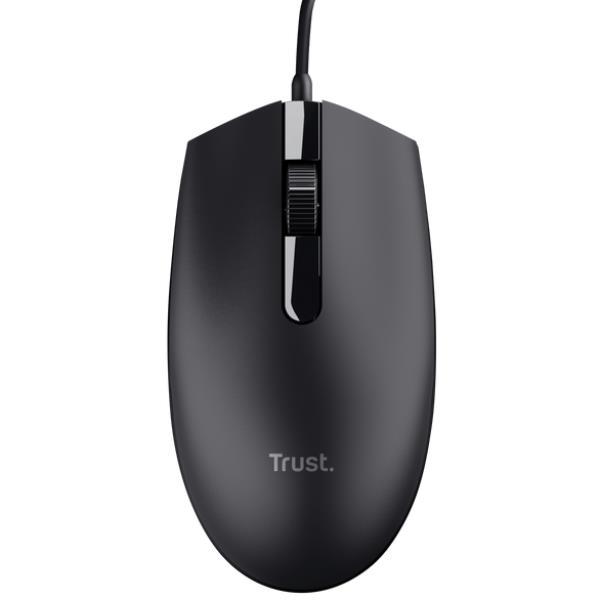 Mouse ottico con filo TM_101 Eco - nero - Trust