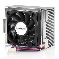 StarTech.com Ventola di raffreddamento CPU Socket 478 85x70x50 mm con dissipatore e connettore TX3 - Sistema di raffreddamento processore - (per: Socket 423, Socket 478) - Alluminio - 60 mm