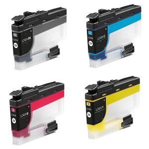 Yellow Compatible Brother DCP-J1200W-0.75K#LC424Y