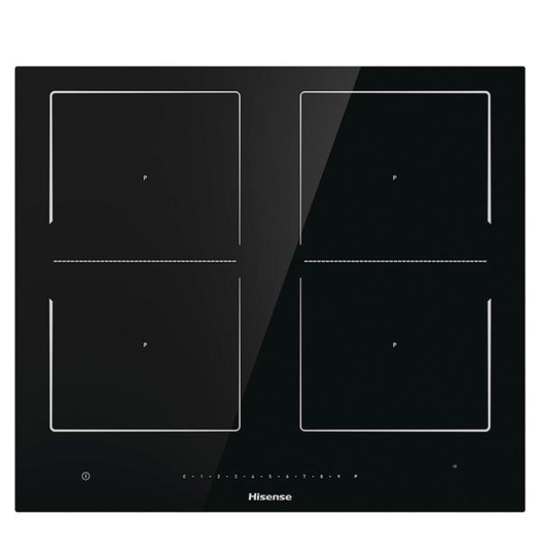 Hisense I6456C - Piano cottura a induzione - 4 piastre - Nicchia - larghezza: 56 cm - prof. 49.5 cm - nero