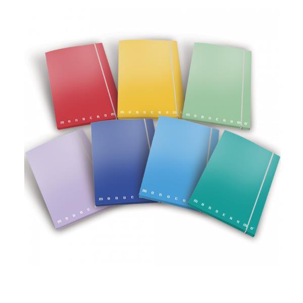 PIGNA Monocromo - Cartelletta a 3 lembi - disponibile in colori assortiti