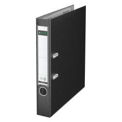 Leitz - Cartellina con meccanismo a leva - larghezza dorsale 52 mm - per A4 - capacità 350 fogli - nero
