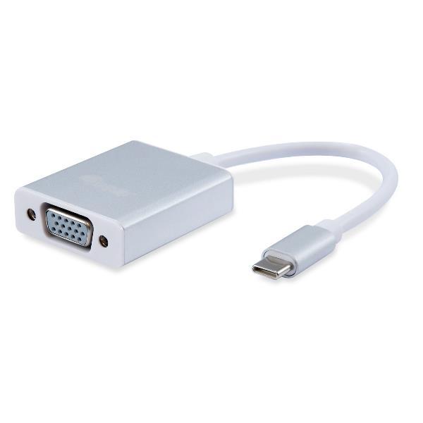 Equip - Adattatore video - USB-C (M) a HD-15 (VGA) (F) - 15 cm