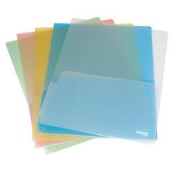 Esselte - Cartelletta tascabile - per A4 - capacità 100 fogli - colori assortiti (pacchetto di 5)