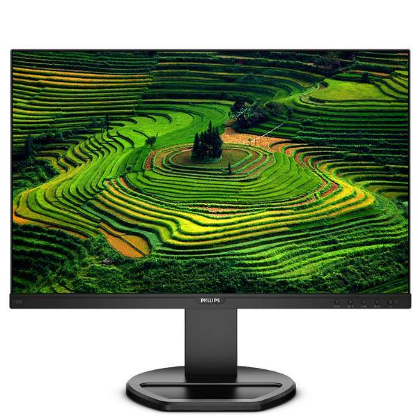 Philips B Line 230B8QJEB - Monitor a LED - 23" (22.5" visualizzabile) - 1920 x 1200 WUXGA @ 60 Hz - IPS - 250 cd/m² - 1000:1 - 5 ms - HDMI, DVI-D, VGA, DisplayPort - altoparlanti - black texture