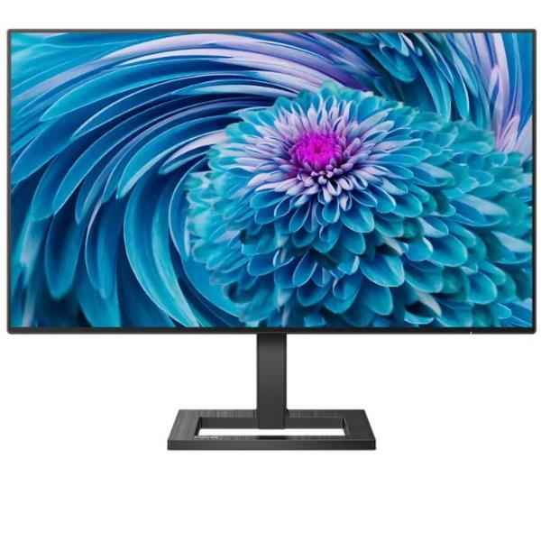 Philips E-line 242E2FA - Monitor a LED - 24" (23.8" visualizzabile) - 1920 x 1080 Full HD (1080p) @ 75 Hz - IPS - 300 cd/m² - 1000:1 - 1 ms - HDMI, VGA, DisplayPort - altoparlanti - nero testurizzato