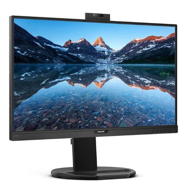 Philips B Line 276B9H - Monitor a LED - 27" - 2560 x 1440 QHD @ 75 Hz - IPS - 350 cd/m² - 1000:1 - 4 ms - HDMI, DisplayPort, USB-C - altoparlanti - black texture