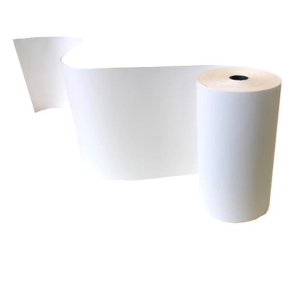 Rotolo per calcolatrici e stampanti - 110 mm x 30 m - diametro esterno 49 mm - anima 12 mm - 55 gr - carta termica BPA free - Sabacart - blister 5 pezzi