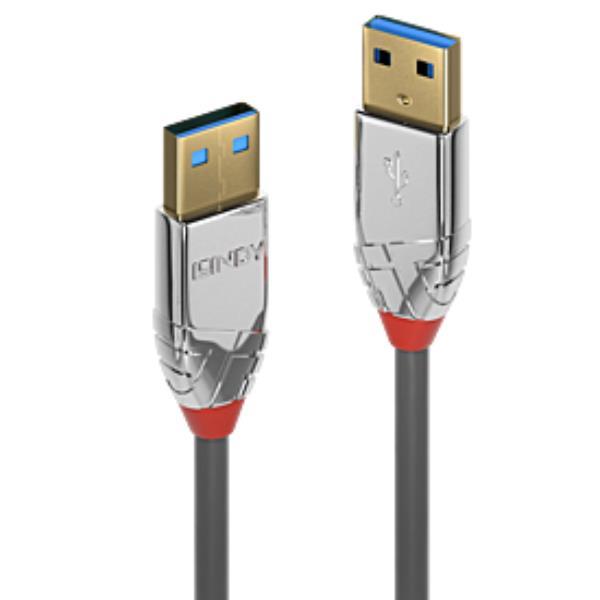 LINDY CAVO USB 3.2 TIPO A CROMO 3M