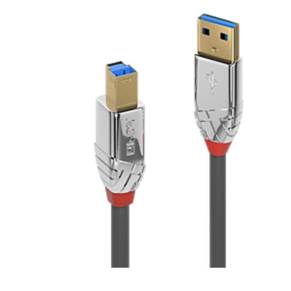 LINDY CAVO USB 3.2 TIPO A A B CROMO 1M