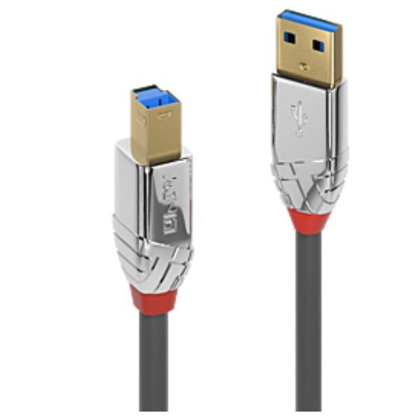 LINDY CAVO USB 3.2 TIPO A A B CROMO 2M