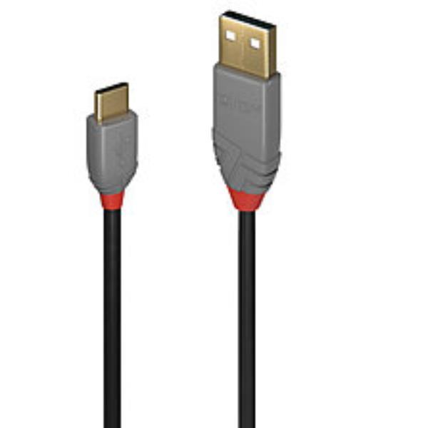 LINDY CAVO USB 2.0 TIPO C/A ANTHRA , 0.5M