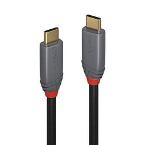 LINDY CAVO USB 3.1 TIPO C, ANTHRA, 0.5M
