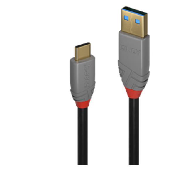 LINDY CAVO USB 3.1 TIPO C/A ANTHRA, 1.5M