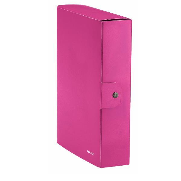 LEITZ CARTELLA PROGETTI WOW 25X35X8 FUCS