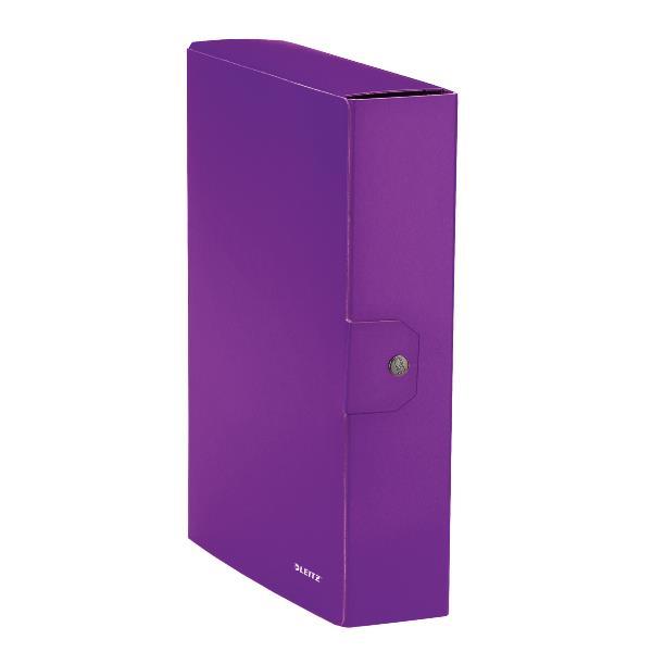 LEITZ CARTELLA PROGETTI WOW 25X35X8 VIOLA