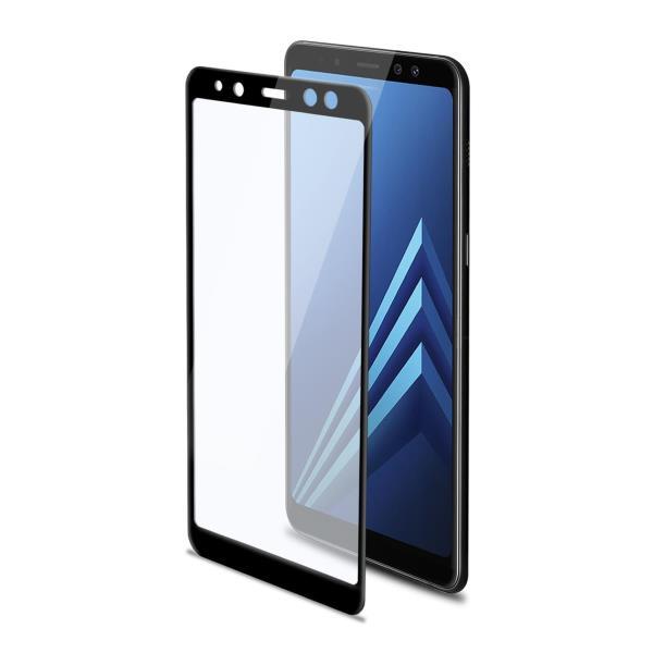 Celly - Protezione per schermo per telefono cellulare - 3D - vetro - colore telaio nero