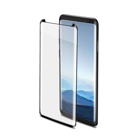 Celly 3DGLASS774BK - Protezione per schermo per telefono cellulare - vetro - colore telaio nero - per Samsung Galaxy Note9