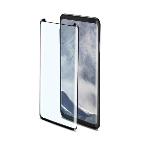 Celly - Protezione per schermo per telefono cellulare - 3D - vetro - per Samsung Galaxy S9+