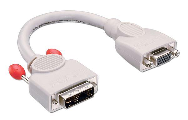 LINDY ADATTATORE DVI A VGA 0 2M