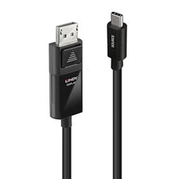 LINDY CAVO ADATTATORE USB TIPO C A DISPLAYPORT 8K60, 1M