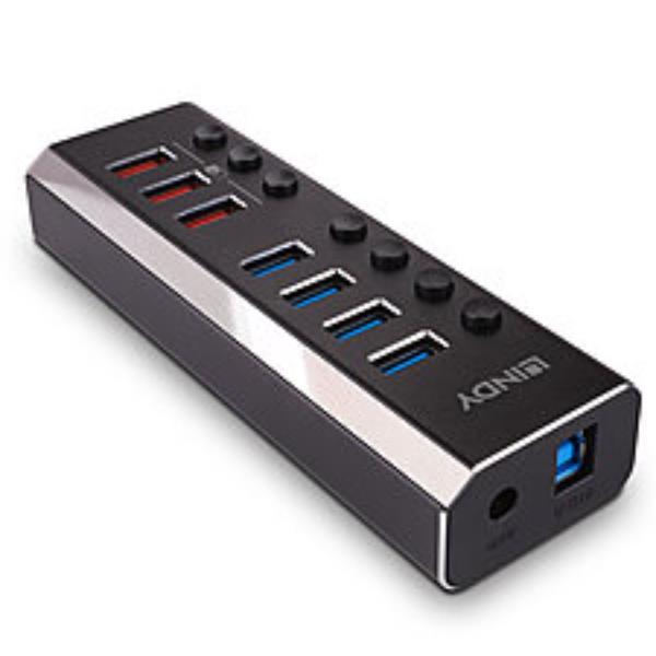 LINDY HUB USB 3.0 A 4 PORTE
