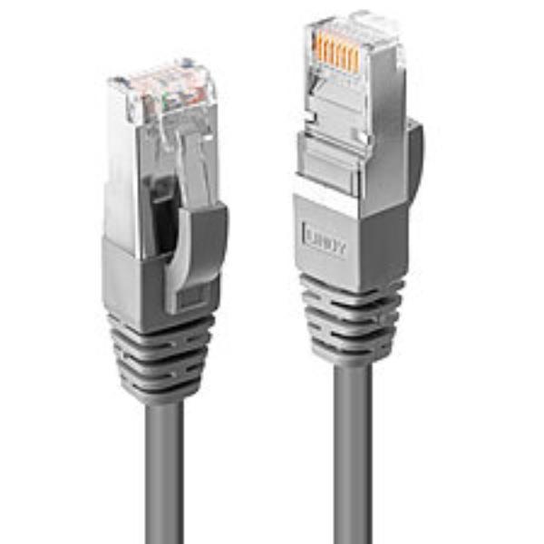 Lindy - Cavo patch - RJ-45 (M) a RJ-45 (M) - 3 m - SFTP - CAT 6 - stampato, antiaggrovigliamento, bloccato - grigio