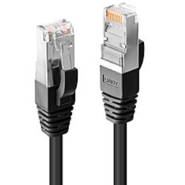 Lindy - Cavo patch - RJ-45 (M) a RJ-45 (M) - 20 m - SFTP - CAT 6 - senza alogeni - nero