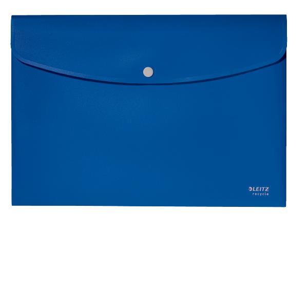 Leitz Recycle - Cartelletta portadocumenti - per A4 - capacità 60 fogli - blu