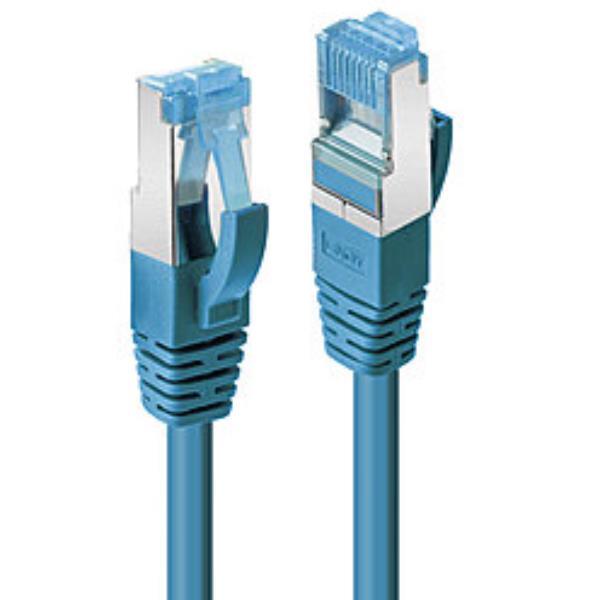 Lindy - Cavo patch - RJ-45 (M) a RJ-45 (M) - 50 cm - SFTP, PiMF - CAT 6 - senza alogeni, antiaggrovigliamento - blu