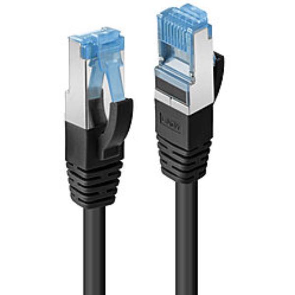 Lindy - Cavo patch - RJ-45 (M) a RJ-45 (M) - 10 m - SFTP - CAT 6 - senza alogeni, antiaggrovigliamento - nero
