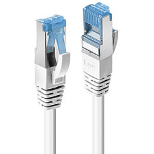 Lindy - Cavo patch - RJ-45 (M) a RJ-45 (M) - 5 m - SFTP, PiMF - CAT 6 - senza alogeni, antiaggrovigliamento - bianco