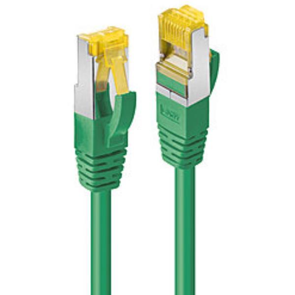LINDY 5M RJ45 S/FTP LSZH CABLE, GREEN