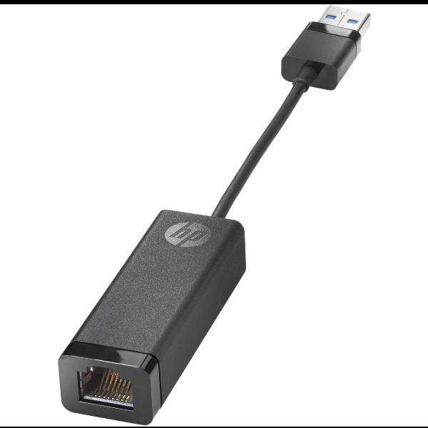 HP USB 3.0 to RJ45 Adapter G2 - Adattatore di rete - USB 3.0 - Gigabit Ethernet x 1 - per P/N: 5P6P8EA#ABU